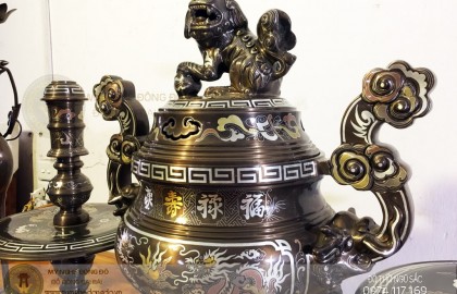 Tìm hiểu đồ đồng thờ cúng ngũ sự chất lượng