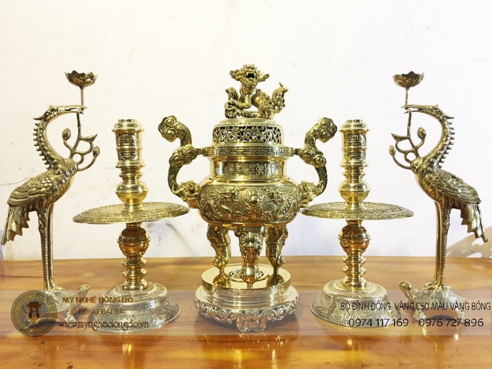 Đôi hạc đồng có ý nghĩa phong thuỷ độc đáo